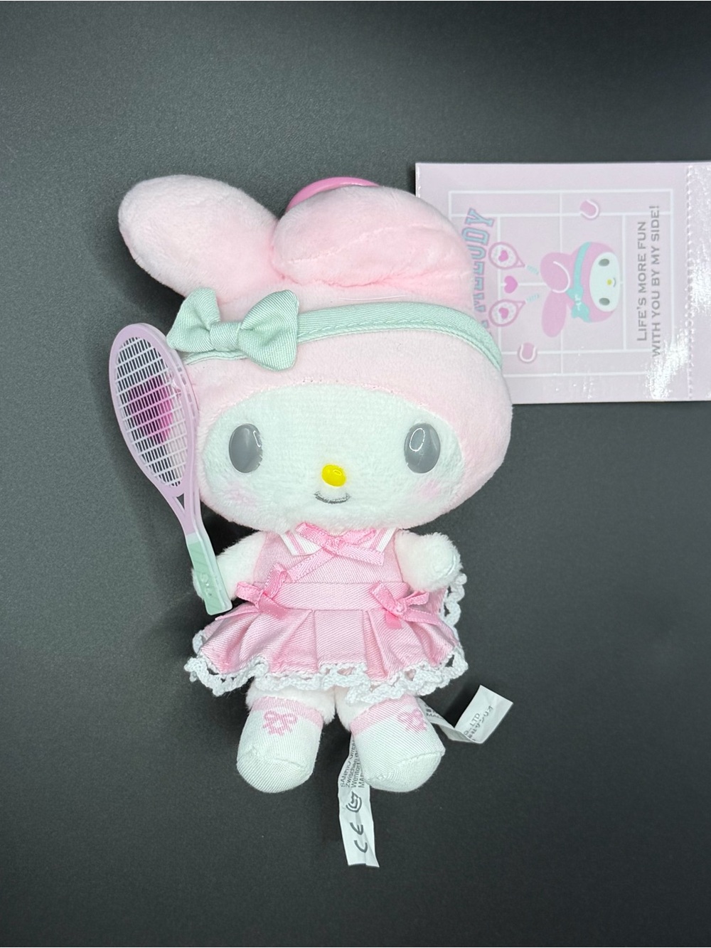 Sanrio the tennis My Melody plush/keychain mm75